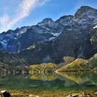Morskie Oko - stawy i wodospady - staw / wodospad - Tatry