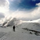 SkitouroweZakopane Trasa  z Doliny Chochołowskiej przez Grzesia na Rakoń.