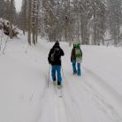 Trasa skitourowa z Doliny Małej Łąki do Doliny Strążyskiej - skitury - skitourowe zakopane - Kościelisko