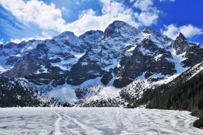 Morskie Oko - stawy i wodospady - staw / wodospad - Tatry