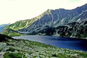 Wielki Staw Polski - stawy i wodospady - staw / wodospad - Tatry
