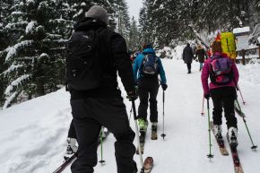 Trasa skitourowa z Kuźnic na Kasprowy Wierch 3 - skitury - skitourowe zakopane - Zakopane