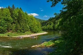 Polski spływ przełomem Dunajca z biurem STRAMA - rejsy i spływy - rejs | spływ - Zakopane