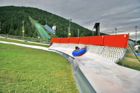 Zjeżdżalnia pontonowa - dla dzieci - zjeżdżalnia - Zakopane