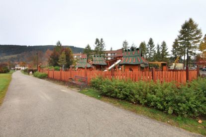 Zakopane dolna Rówień Krupowa - plac zabaw dla dzieci