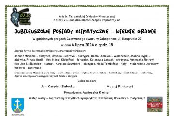 Jubileuszowe Posiady Klimatyczne - Wielkie Granie - kultura - spotkanie - kultura - Zakopane