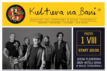 Kultura na Bani - AC/DC Tribute - koncert - koncerty - Białka Tatrzańska
