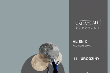 Le Scandale pres - DJ Alien X - 23.01.2026 - impreza klubowa - kluby - Zakopane